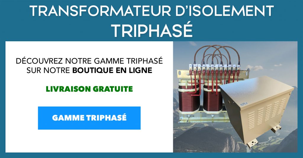 transformateur isolement triphase